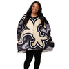 New Orleans Saints NFL Reversible Team Color Camo Hoodeez