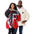 Atlanta Falcons NFL Reversible Colorblock Hoodeez