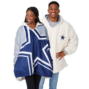 Dallas Cowboys NFL Reversible Colorblock Hoodeez