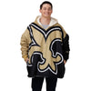 New Orleans Saints NFL Reversible Colorblock Hoodeez