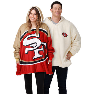 San Francisco 49ers NFL Reversible Colorblock Hoodeez
