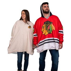 Chicago Blackhawks NHL Reversible Gameday Hoodeez