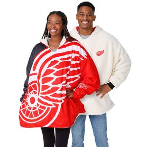 Detroit Red Wings NHL Reversible Colorblock Hoodeez