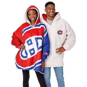Montreal Canadiens NHL Reversible Colorblock Hoodeez