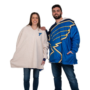 St Louis Blues NHL Reversible Colorblock Hoodeez