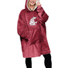 Washington State Cougars NCAA Reversible Big Logo Hoodeez