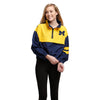 Michigan Wolverines NCAA Womens Winning Play Windbreaker