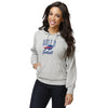 Buffalo Bills NFL Womens Gray Woven Hoodie