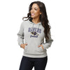 Baltimore Ravens NFL Womens Gray Woven Hoodie