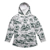 Green Bay Packers Womens Leopard Camo Hoodie