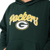 Green Bay Packers NFL Womens Solid Oversized Hoodie