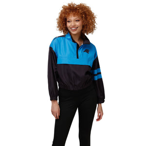 Carolina Panthers NFL Womens Winning Play Windbreaker