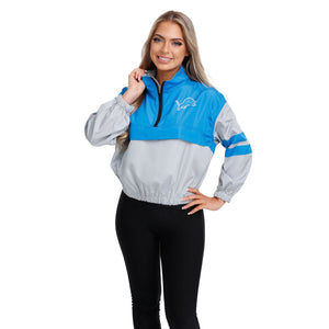 Detroit Lions NFL Womens Winning Play Windbreaker