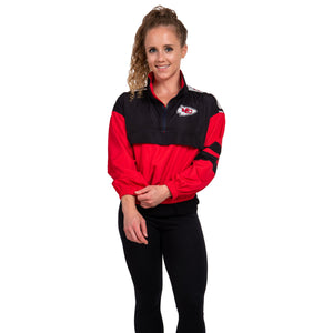 Kansas City Chiefs NFL Womens Winning Play Windbreaker
