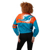 Miami Dolphins NFL Womens Winning Play Windbreaker