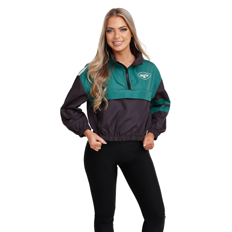 New York Jets NFL Womens Winning Play Windbreaker