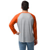 Denver Broncos NFL Mens Team Logo Gray Long Sleeve Henley