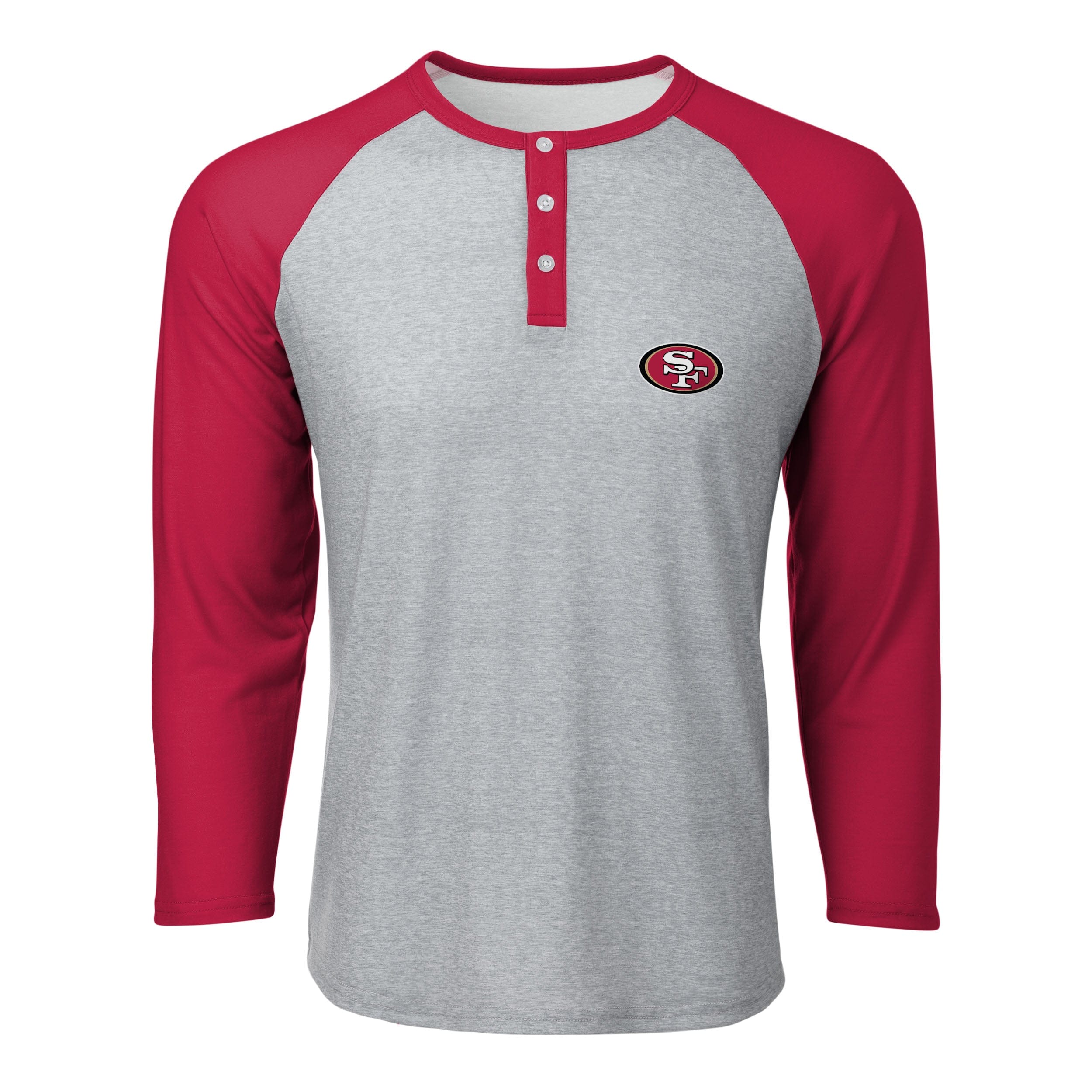 Official San Francisco 49ers Long Sleeved T-Shirts, Long Sleeved Shirts,  49ers Raglan Shirts, Henley Long Sleeve Shirts