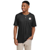Pittsburgh Steelers NFL Mens Solid Team Logo Short Sleeve Henley