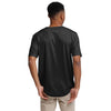 Pittsburgh Steelers NFL Mens Solid Team Logo Short Sleeve Henley