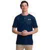 Seattle Seahawks NFL Mens Solid Team Logo Short Sleeve Henley