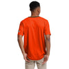 Cleveland Browns NFL Mens Solid Wordmark Short Sleeve Henley