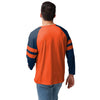 Denver Broncos NFL Mens Team Stripe Wordmark Long Sleeve Henley