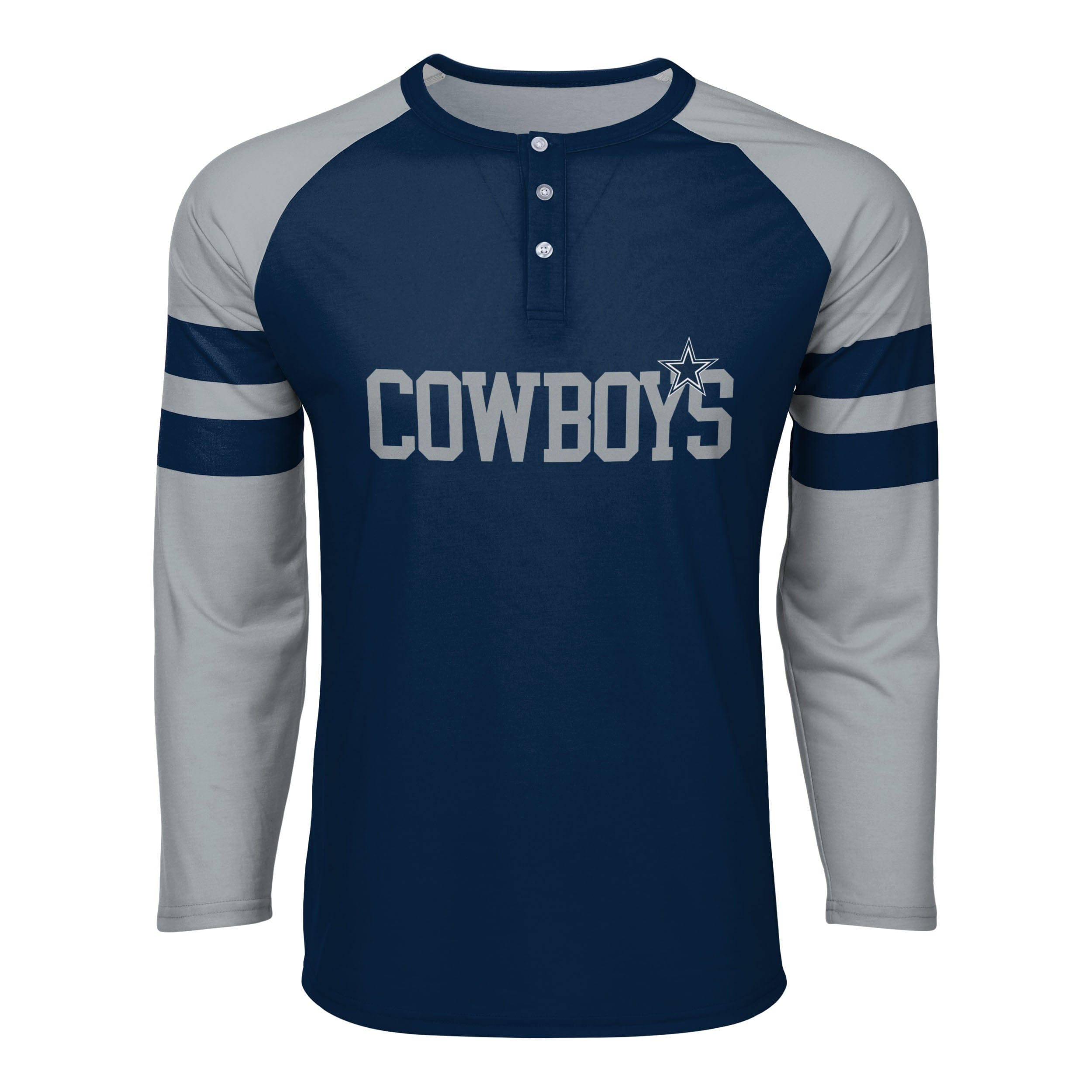 Men's White Dallas Cowboys Stripe T-Shirt