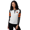 Cincinnati Bengals NFL Womens Big Logo Long Sleeve Henley