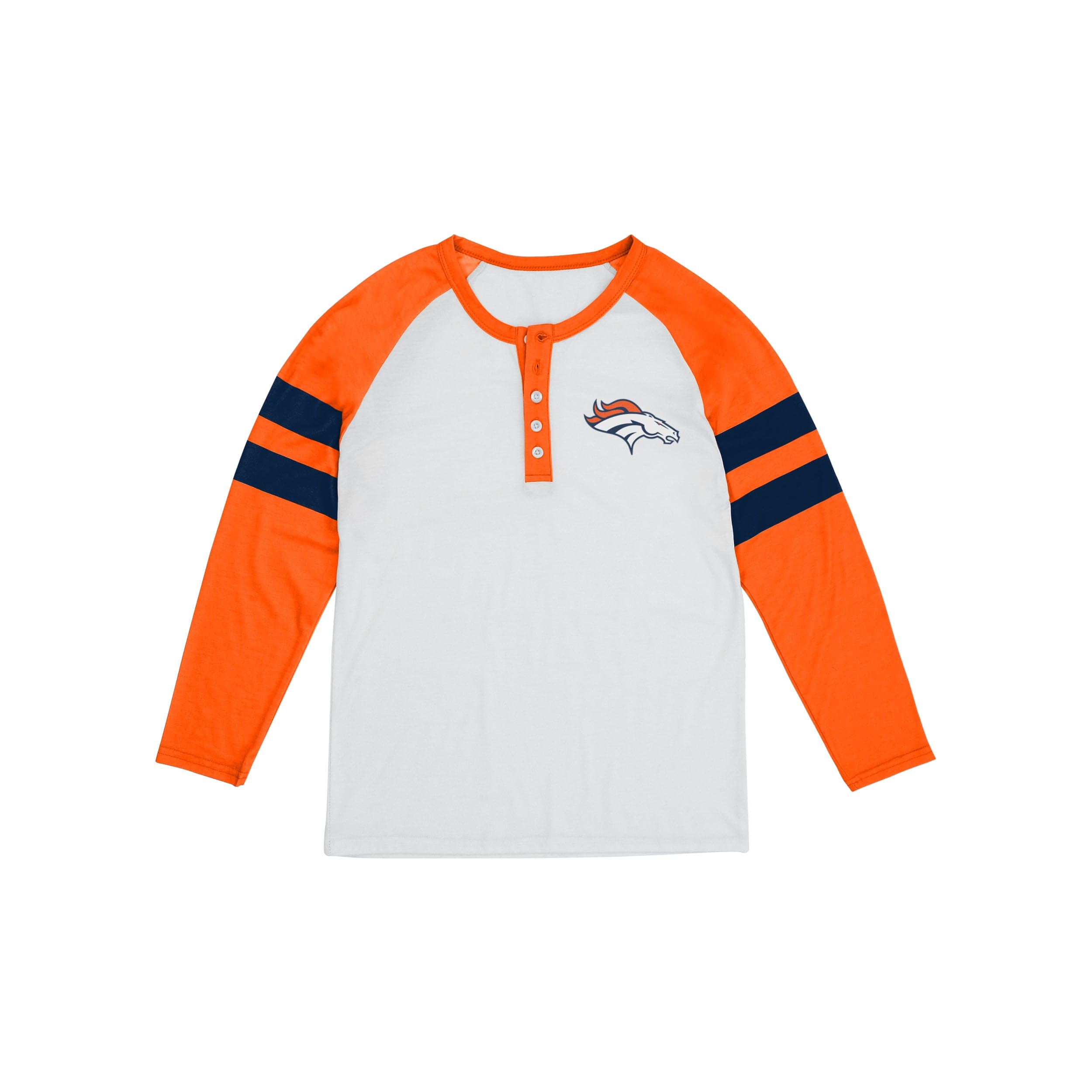 Officially Licensed NFL Women's Denver Broncos Long Sleeve T-Shirt