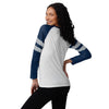 Dallas Cowboys NFL Womens Big Logo Long Sleeve Henley
