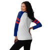 New York Giants NFL Womens Big Logo Long Sleeve Henley