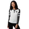 Las Vegas Raiders NFL Womens Big Logo Long Sleeve Henley