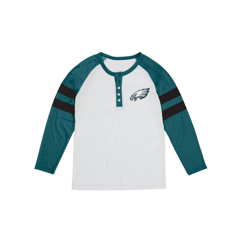 NFL Philadelphia Eagles White Long Sleeve Shirt Men Sz. Large NFL