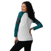 Philadelphia Eagles NFL Womens Big Logo Long Sleeve Henley