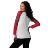 Tampa Bay Buccaneers NFL Womens Big Logo Long Sleeve Henley