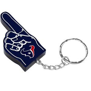 Houston Texans NFL #1 Finger Keychain