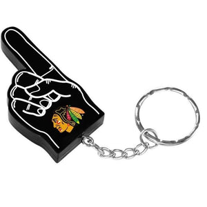 Chicago Blackhawks NHL #1 Finger Keychain