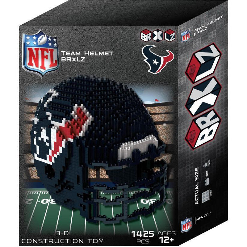 NFL Houston Texans 3D BRXLZ Mini Helmet