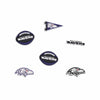 Baltimore Ravens NFL 6 Pack Team Clog Charms