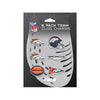 Denver Broncos NFL 6 Pack Team Clog Charms