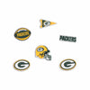 Green Bay Packers NFL 6 Pack Team Clog Charms