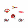 Kansas City Chiefs NFL 6 Pack Team Clog Charms