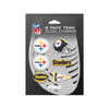 Pittsburgh Steelers NFL 6 Pack Team Clog Charms