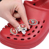 San Francisco 49ers NFL 6 Pack Team Clog Charms