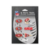 San Francisco 49ers NFL 6 Pack Team Clog Charms