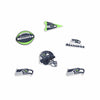 Seattle Seahawks NFL 6 Pack Team Clog Charms