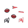 Tampa Bay Buccaneers NFL 6 Pack Team Clog Charms