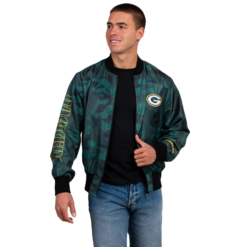 Bay Packers Green Bomber Jacket