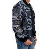 New Orleans Saints NFL Mens Camo Bomber Jacket